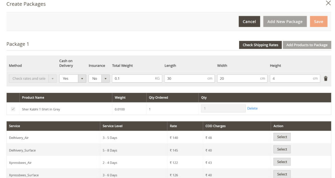 Magento 2 Shipping Extension